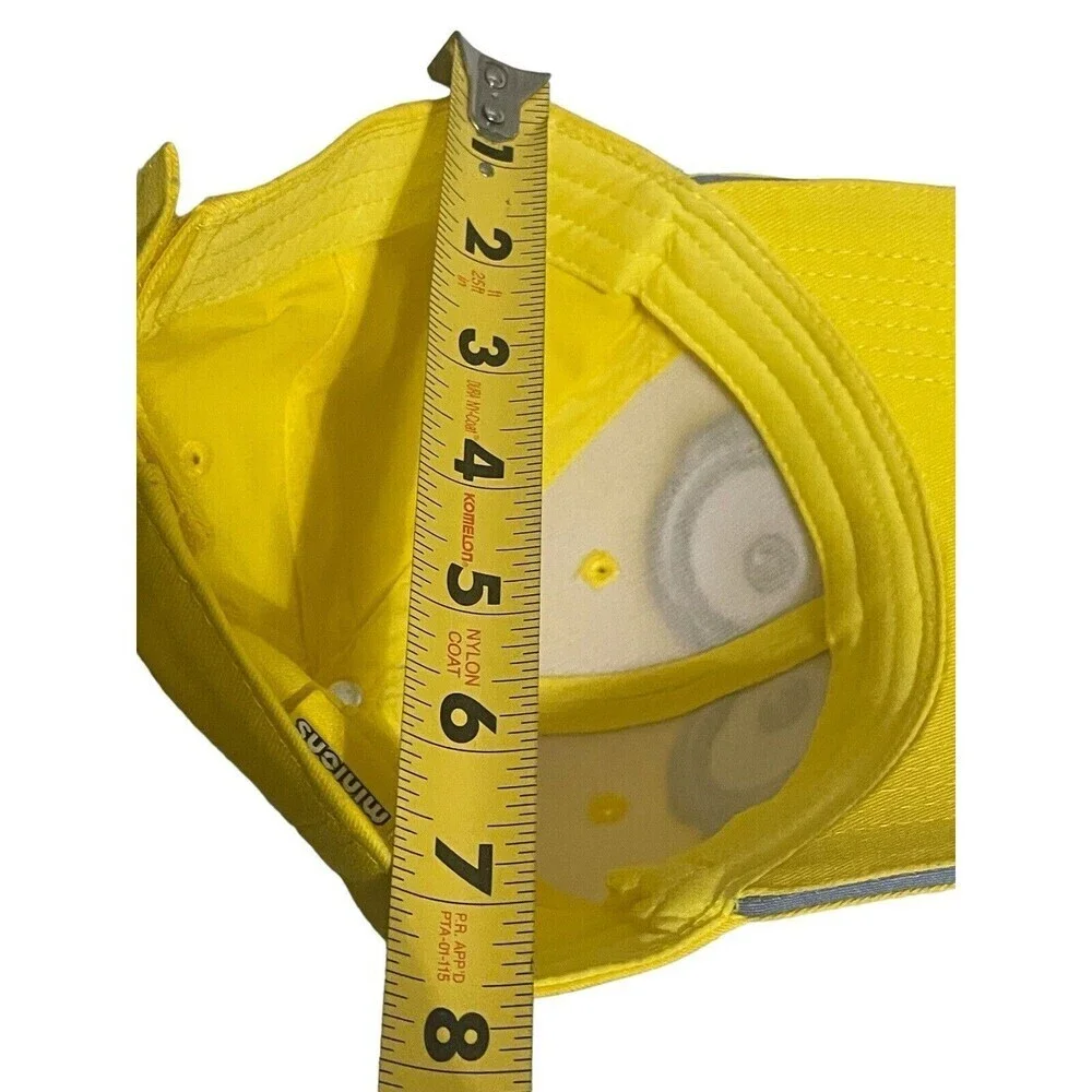 Minions Goggles Adjustable Youth Baseball Cap Yellow
